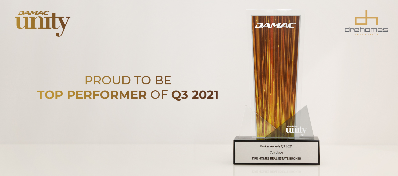 Damac Q3 Broker Award 2021