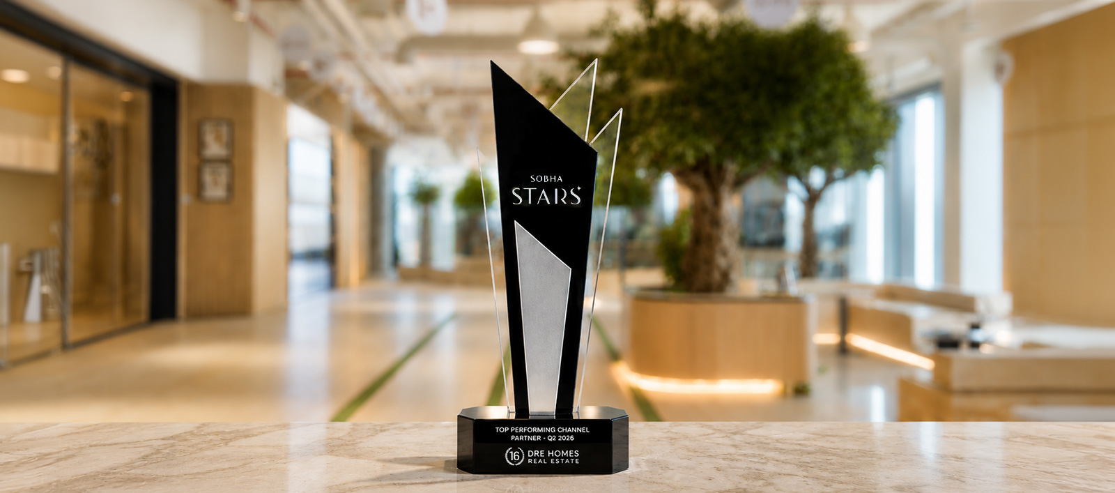 DRE Homes Recognised as a Top-Performing Channel Partner – Sobha Realty