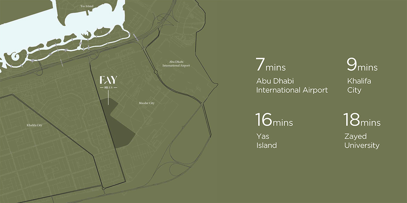 Fay Valley at Fay Hills by Taraf x Masdar City