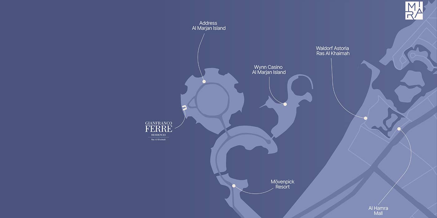 Gianfranco Ferré Residences Location