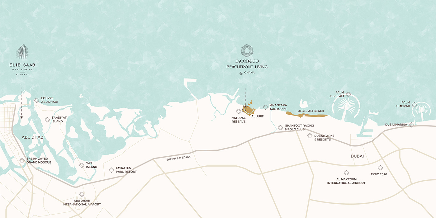 Jacob & Co. Beachfront Living by Ohana location