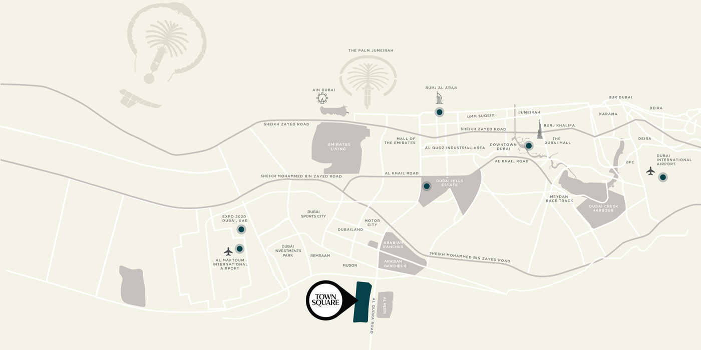 Nshama Evelyn on The Park at Town Square Dubai Location