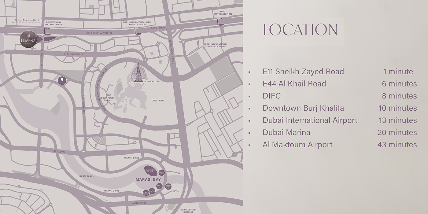 Lumena by Omniyat Location