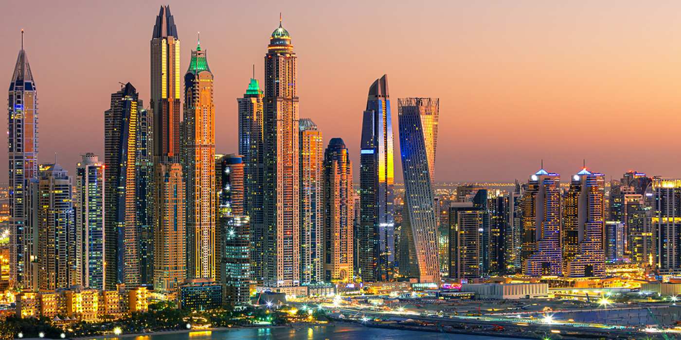 Dubai Marina Skyline
