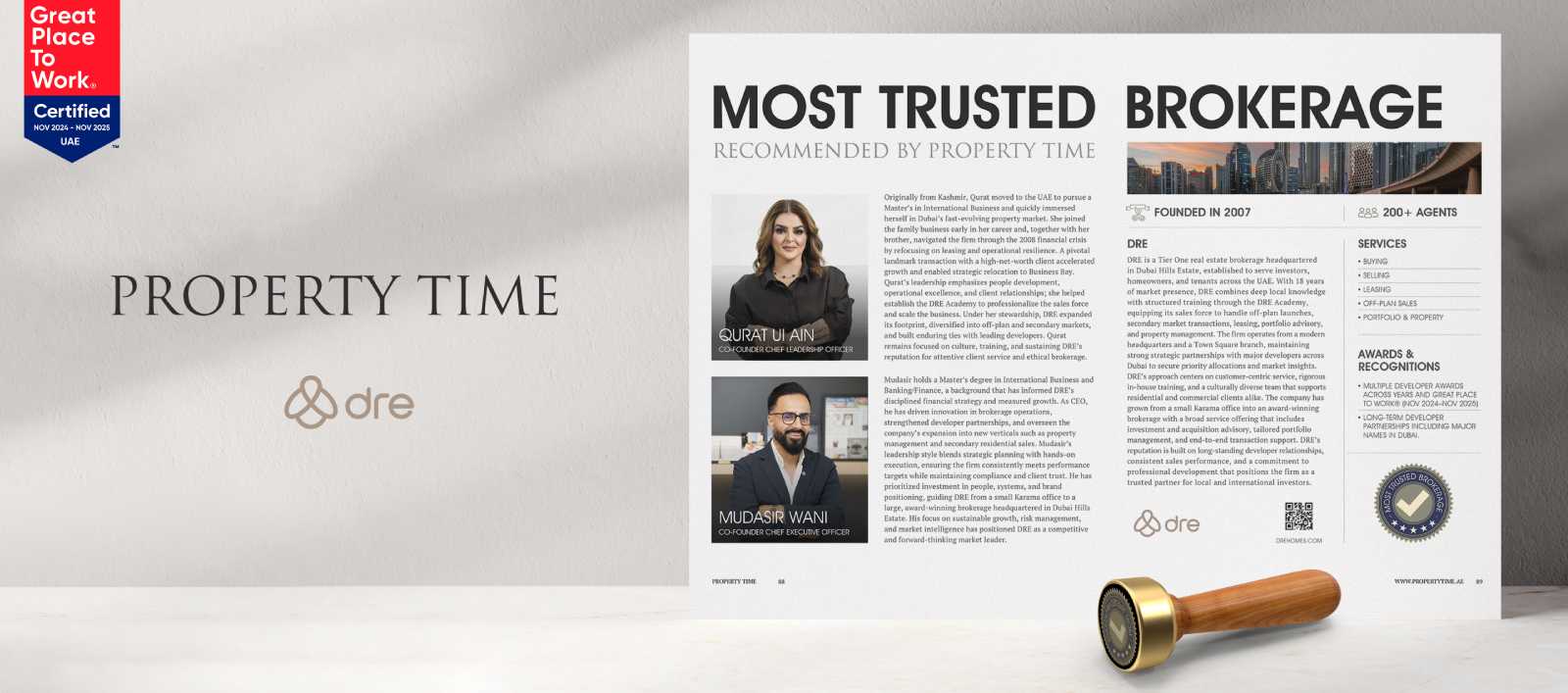 The Most Trusted Brokerage in Dubai