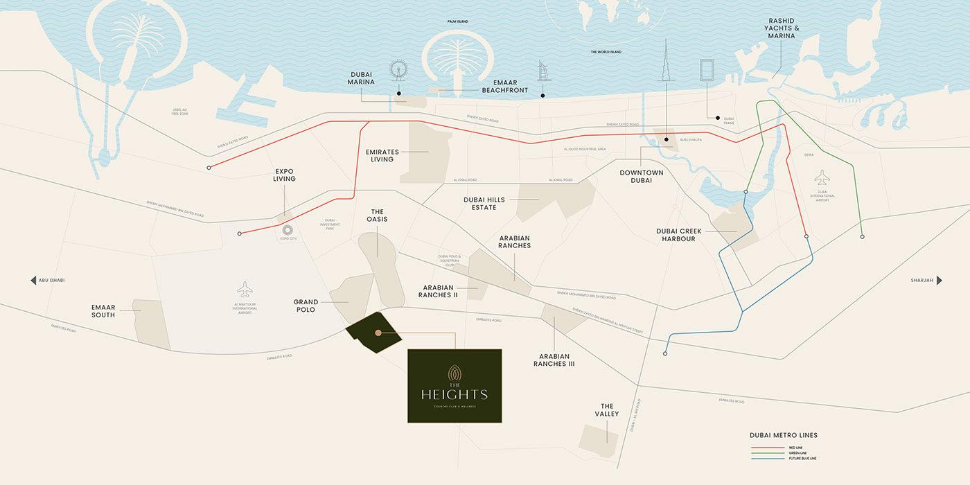 Emaar Serro at The Heights Country Club & Wellness, Dubai 