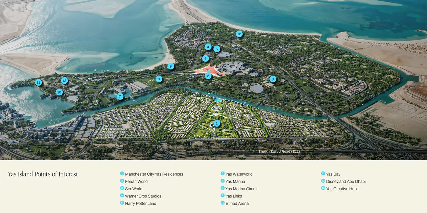 Manchester City Yas Residences Masterplan