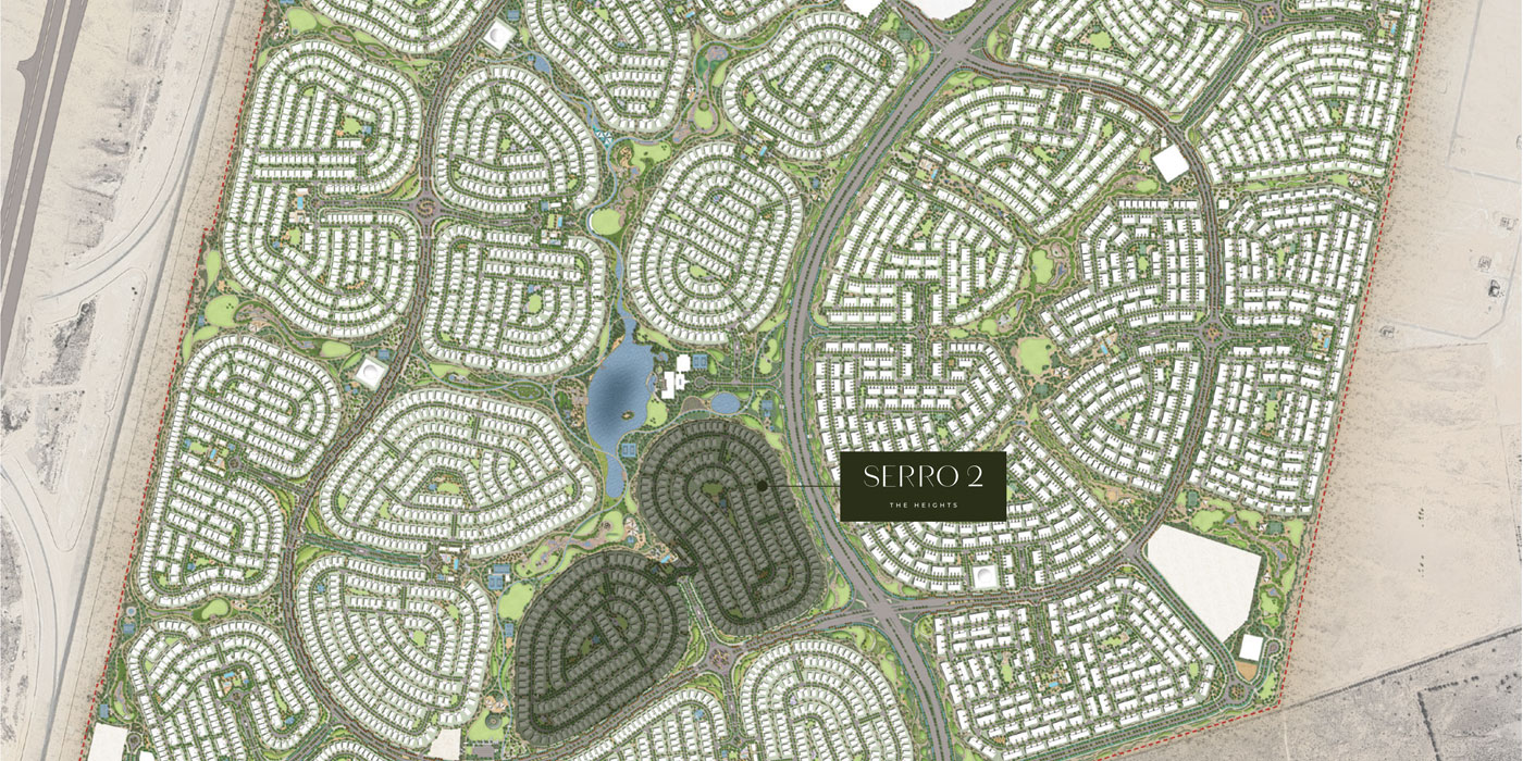 Serro 2 at The Heights Country Club & Wellness Dubai Masterplan
