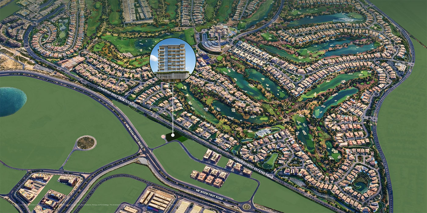 Golf Terrace Residences at Dubai Production City Masterplan